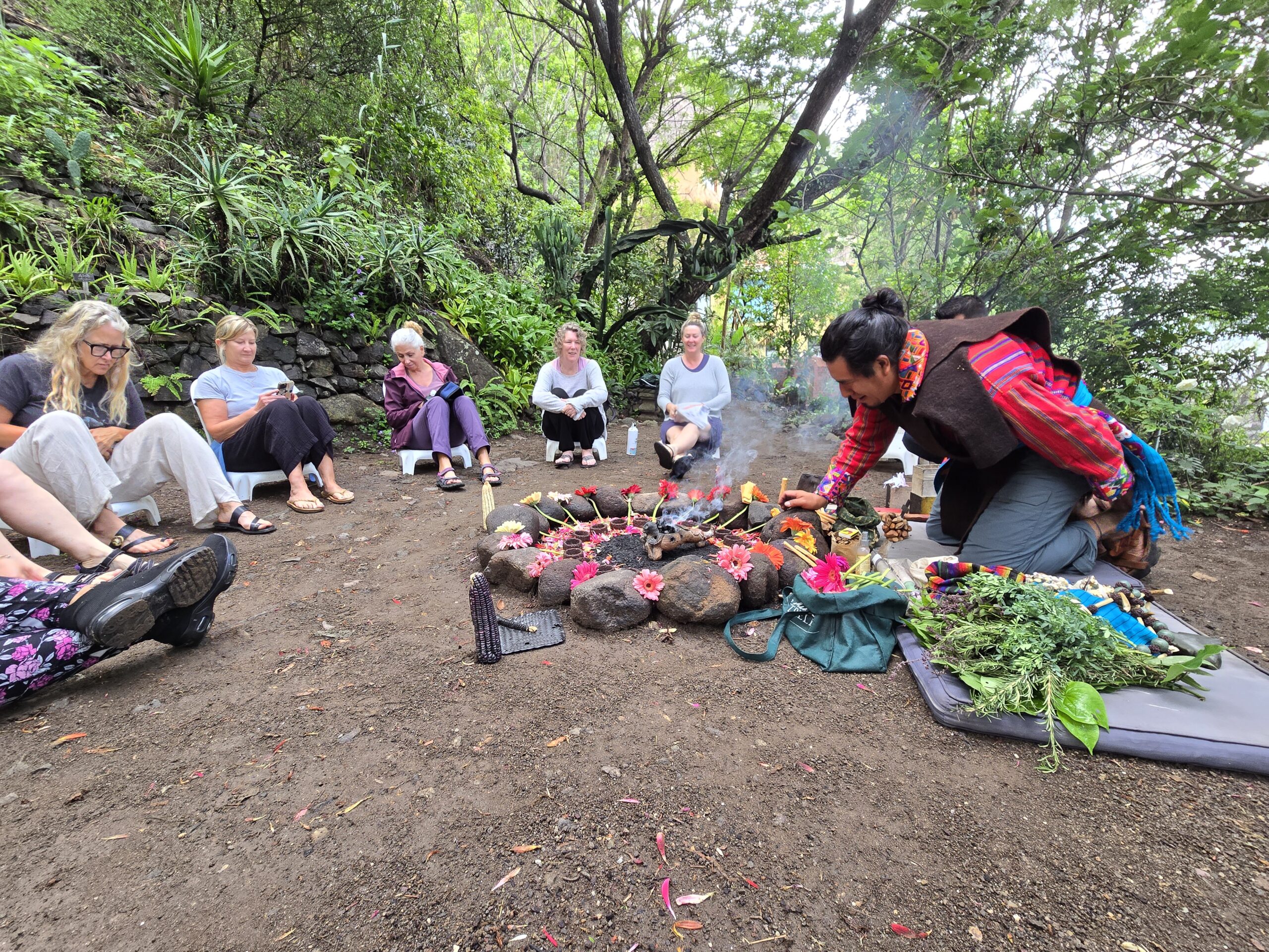 Mayan Fire Ceremony