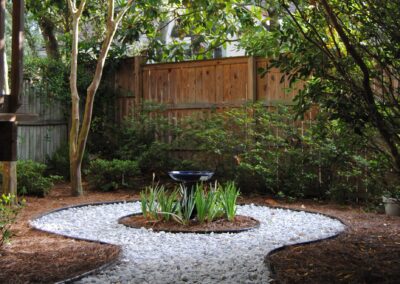 Garden at La Luna Luz